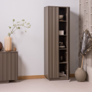Woood Nova High Storage Cabinet - Truffle Brown from Accessories for the Home