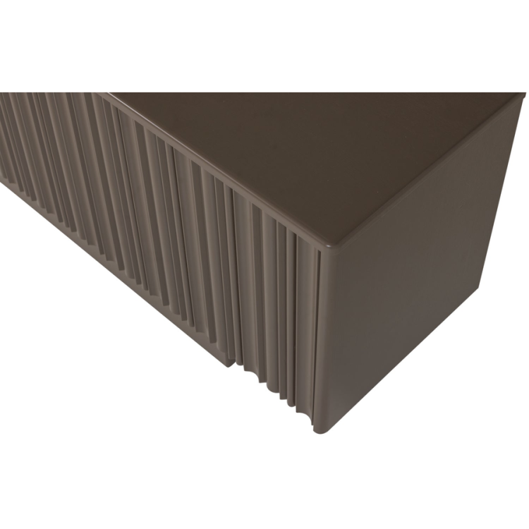 Woood Nova TV Unit - Truffle Brown from Accessories for the Home Woood Nova TV Unit - Truffle Brown from Accessories for the Home