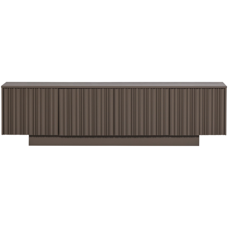 Woood Nova TV Unit - Truffle Brown from Accessories for the Home Woood Nova TV Unit - Truffle Brown from Accessories for the Home