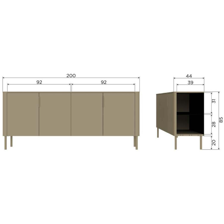 Woood Gunnar Sideboard from Accessories for the Home