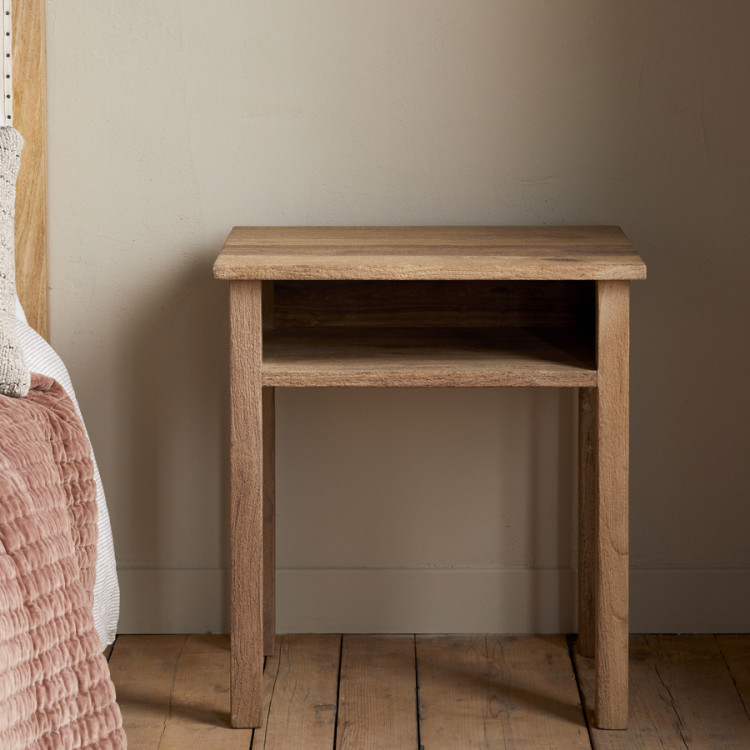 Iya Reclaimed Wood Bedside Table - Natural from Accessories for the Home