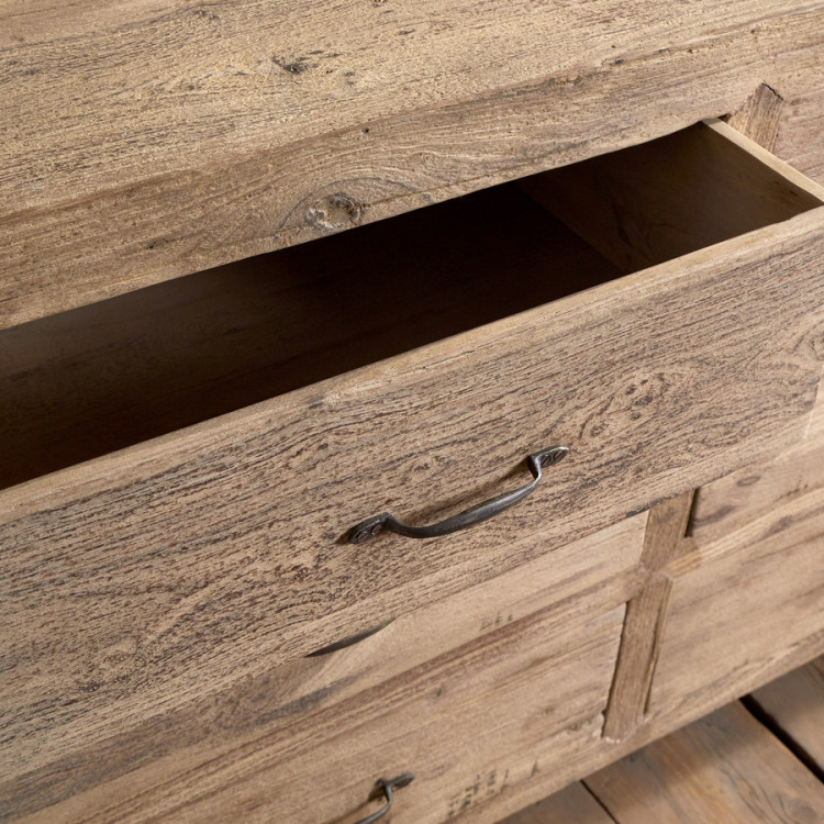 Iya Reclaimed Wood Chest of Drawers - Natural - Large from Accessories for the Home