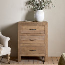 Iya Reclaimed Wood Chest of Drawers - Natural - Small from Accessories for the Home