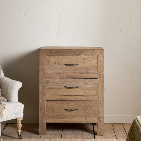 Iya Reclaimed Wood Chest of Drawers - Natural - Small from Accessories for the Home 2