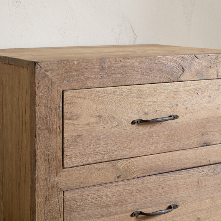 Iya Reclaimed Wood Chest of Drawers - Natural - Small from Accessories for the Home