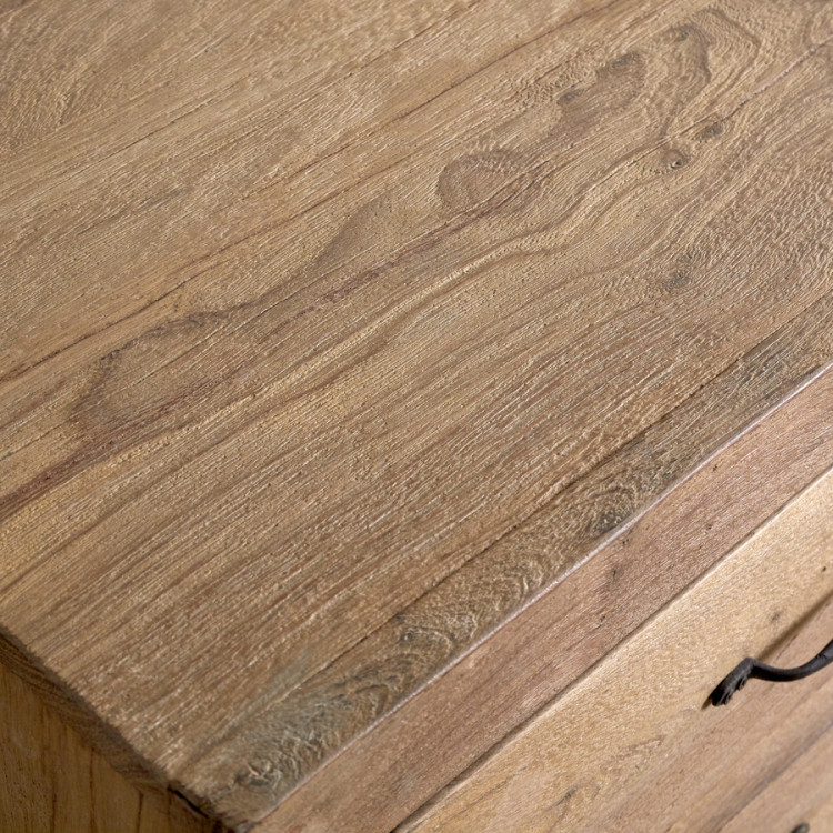 Iya Reclaimed Wood Chest of Drawers - Natural - Small from Accessories for the Home