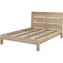 Iya Reclaimed Wood Bed - Natural - King or Super King from Accessories for the Home