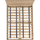 Iya Reclaimed Wood Bed - Natural - King or Super King from Accessories for the Home