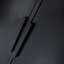 Woood Adam 2 Door Pine Wardrobe - Black from Accessories for the Home