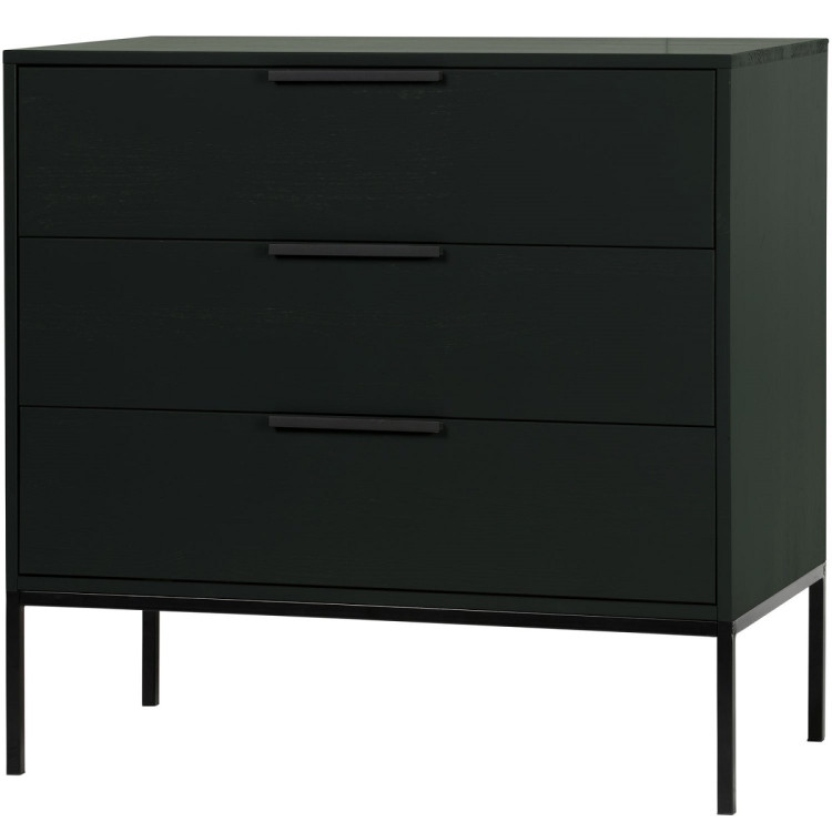 Woood Adam Pine Chest of Drawers - Black from Accessories for the Home
