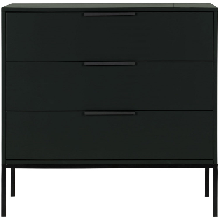 Woood Adam Pine Chest of Drawers - Black from Accessories for the Home