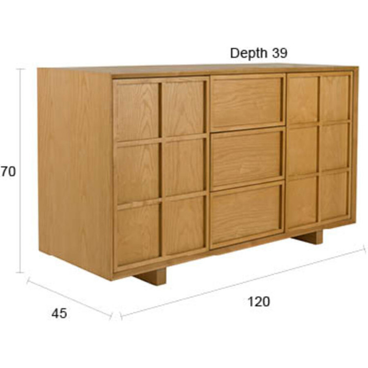 Dutchbone Raster Sideboard High from Accessories for the Home