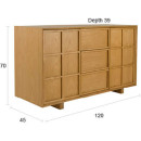 Zuiver Raster Sideboard High from Accessories for the Homee