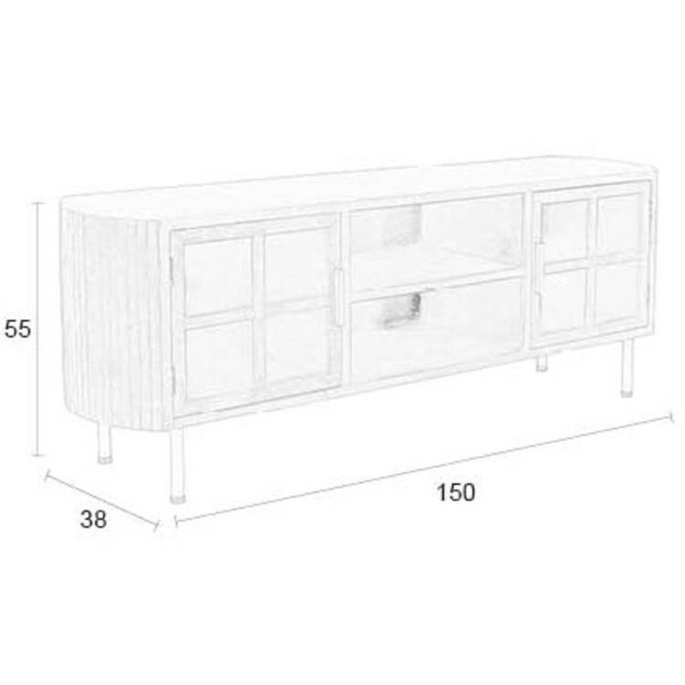 Dutchbone Yaz Sideboard Low from Accessories for the Home
