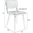 Jake PU Leather Dining Chair from Accessories for the Home