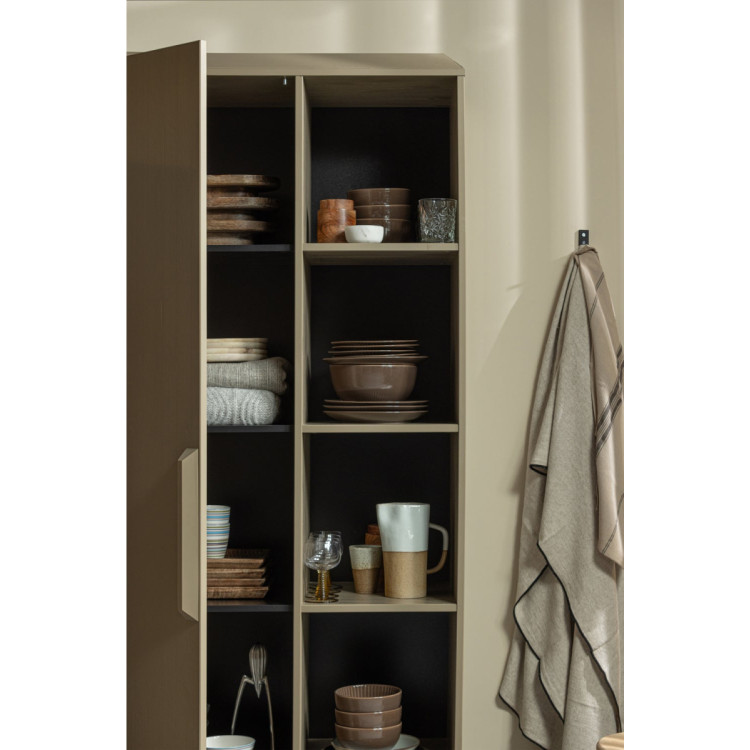 Woood Lowen Pine Storage Cabinet in Mud from Accessories for the Home