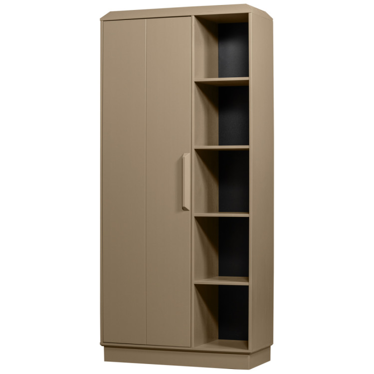 Woood Lowen Pine Storage Cabinet in Mud from Accessories for the Home