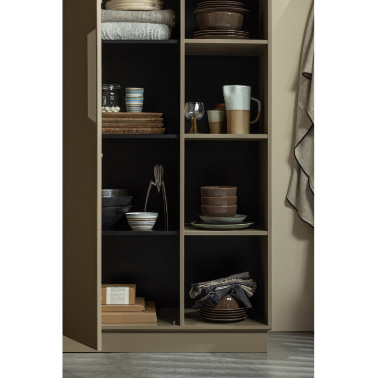 Woood Lowen Pine Storage Cabinet in Mud from Accessories for the Home
