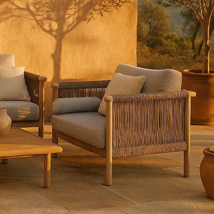 Dutchbone Oasis Outdoor Armchairs - Set of 2 from Accessories for the Home