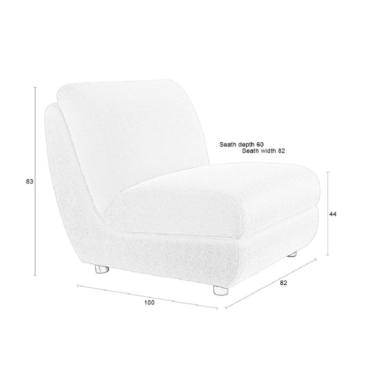 Zuiver Mississippi Outdoor Lounge Chair from Accessories for the Home