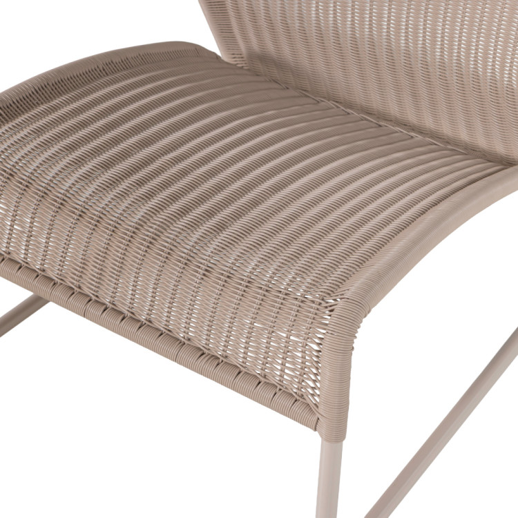 West Outdoor Lounge Chair - Sand or Honey Yellow from Accessories for the Home