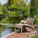 West Outdoor Lounge Chair - Sand or Honey Yellow from Accessories for the Home