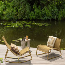 West Outdoor Lounge Chair - Sand or Honey Yellow from Accessories for the Home