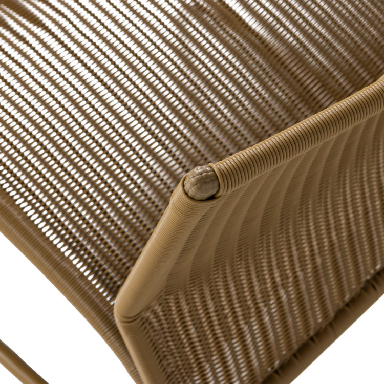 West Outdoor Lounge Chair - Sand or Honey Yellow from Accessories for the Home