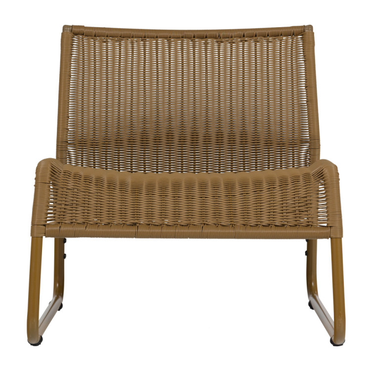 West Outdoor Lounge Chair - Sand or Honey Yellow from Accessories for the Home