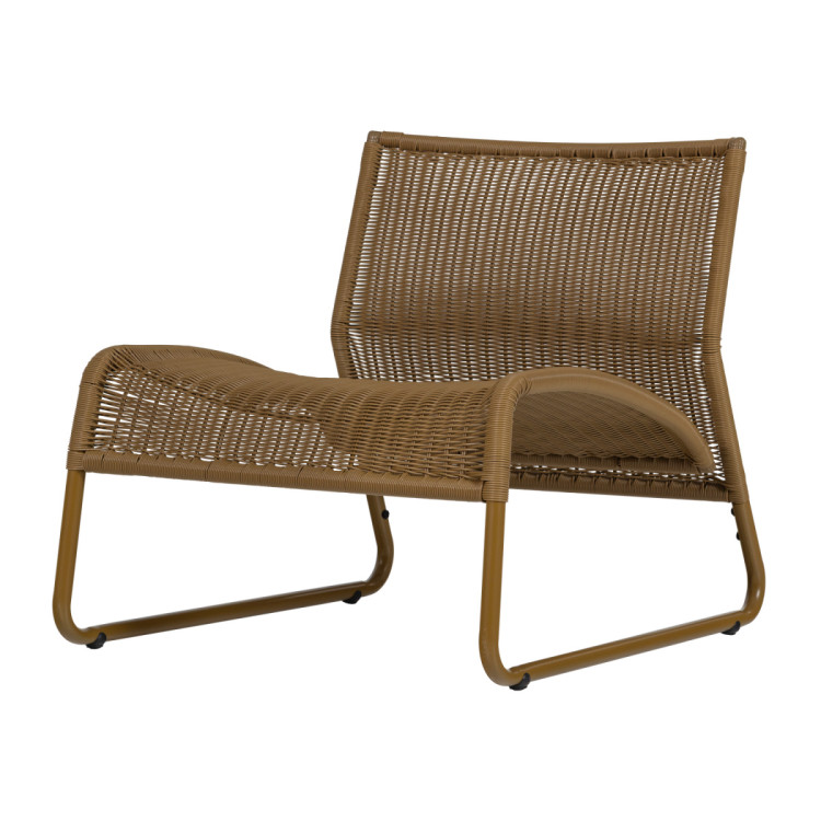 West Outdoor Lounge Chair - Sand or Honey Yellow from Accessories for the Home