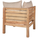 Anbarasi Acacia Wood Modular Corner from Accessories for the Home