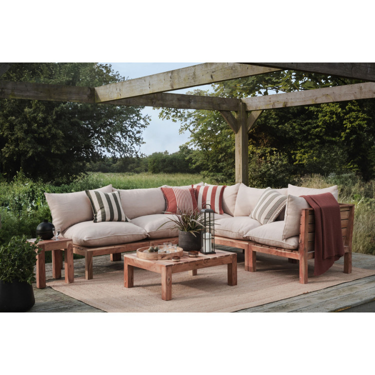 Anbarasi Acacia Wood Modular Corner from Accessories for the Home