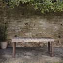 Oso Wood and Iron Outdoor Table from Accessories for the Home