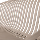 Bruce 2-Seater Outdoor Bench - Sand or Purple/Brown from Accessories for the Home