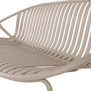 Bruce 2-Seater Outdoor Bench - Sand or Purple/Brown from Accessories for the Home