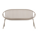 Bruce 2-Seater Outdoor Bench - Sand or Purple/Brown from Accessories for the Home