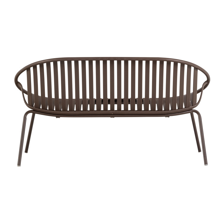 Bruce 2-Seater Outdoor Bench - Sand or Purple/Brown from Accessories for the Home