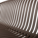 Bruce 2-Seater Outdoor Bench - Sand or Purple/Brown from Accessories for the Home