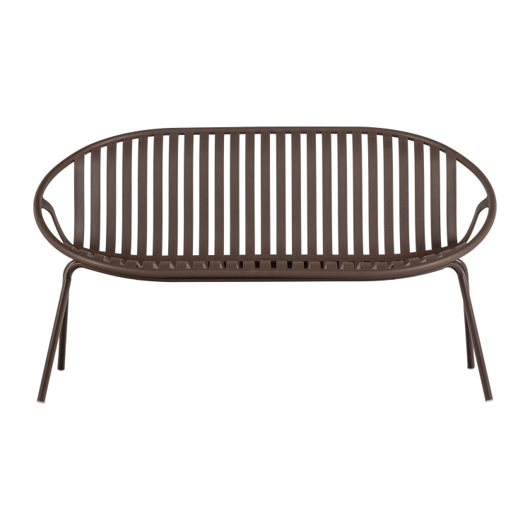 Bruce 2-Seater Outdoor Bench - Sand or Purple/Brown from Accessories for the Home