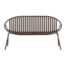 Bruce 2-Seater Outdoor Bench - Sand or Purple/Brown from Accessories for the Home