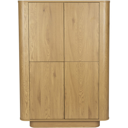 Almira High Storage Cabinet - Oak or Walnut from Accessories for the Home 2