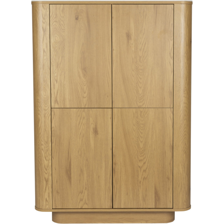 Almira High Storage Cabinet - Oak or Walnut from Accessories for the Home