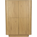 Almira High Storage Cabinet - Oak or Walnut from Accessories for the Home