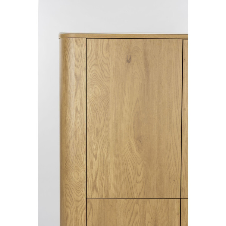 Almira High Storage Cabinet - Oak or Walnut from Accessories for the Home