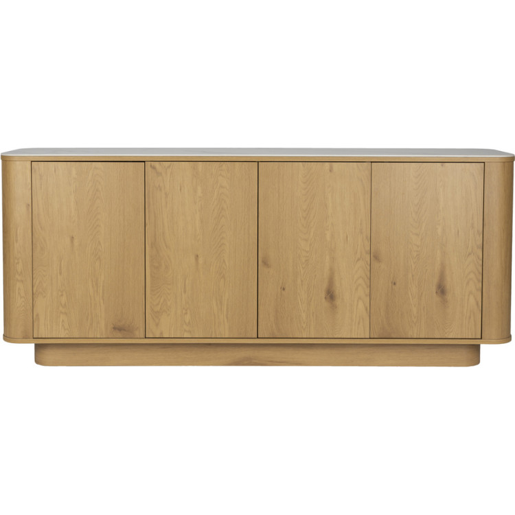 Almira High Sideboard - Oak or Walnut from Accessories for the Home