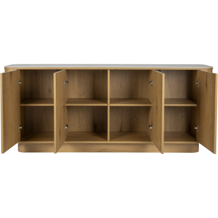 Almira High Sideboard - Oak or Walnut from Accessories for the Home