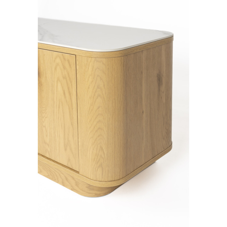 Almira Low Sideboard - Oak or Walnut from Accessories for the Home
