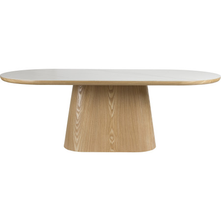 Almira Oval Dining Table - Oak from Accessories for the Home 2