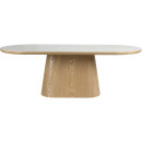 Almira Oval Dining Table - Oak from Accessories for the Home