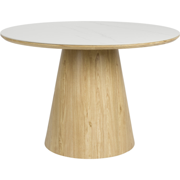 Almira Round Dining Table - Oak from Accessories for the Home